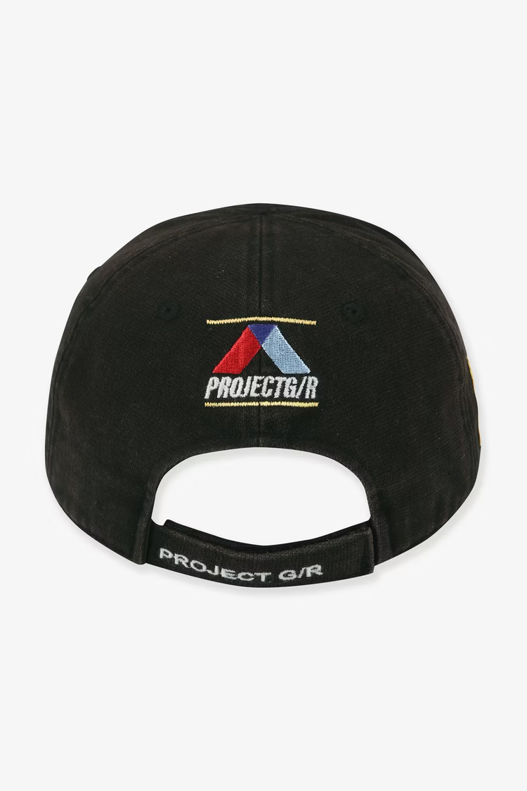 PROJECT G/R_DECONSTRUCTED CAP (Black)