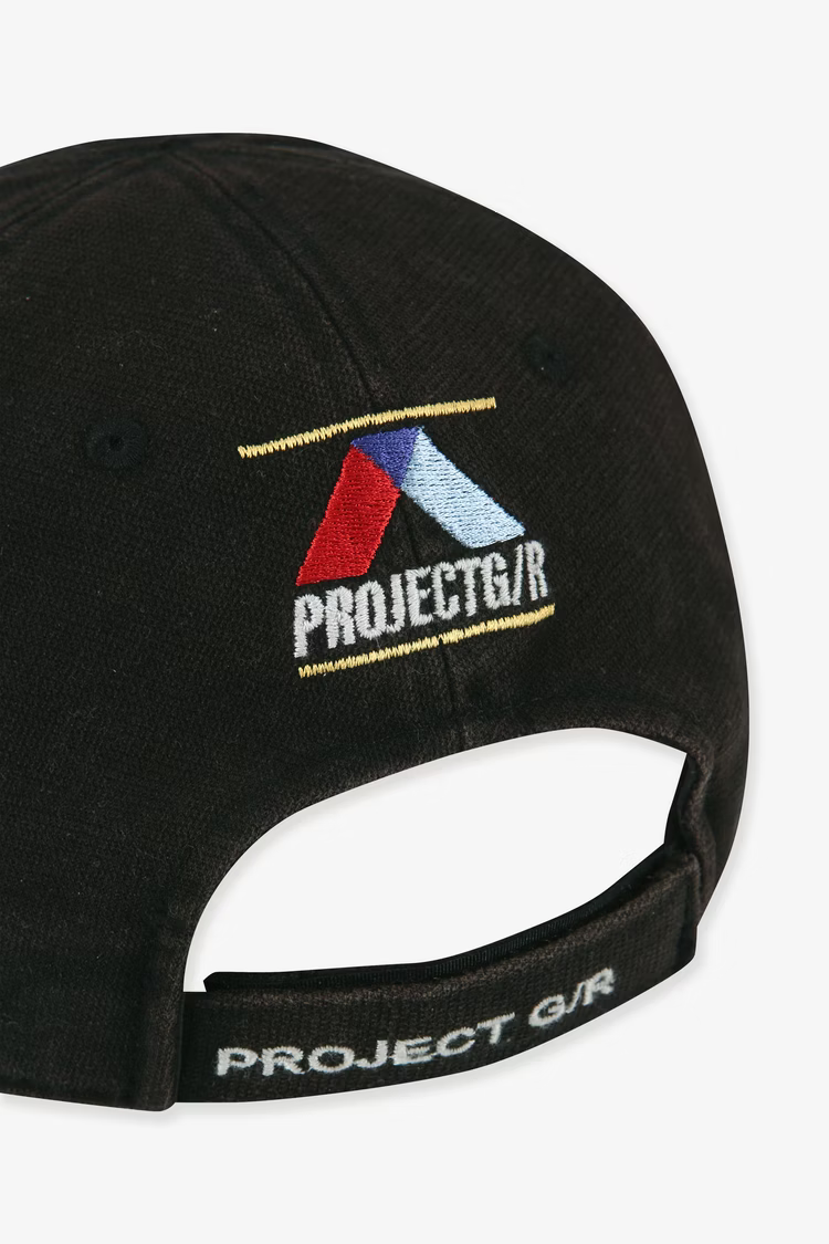PROJECT G/R_DECONSTRUCTED CAP (Black)