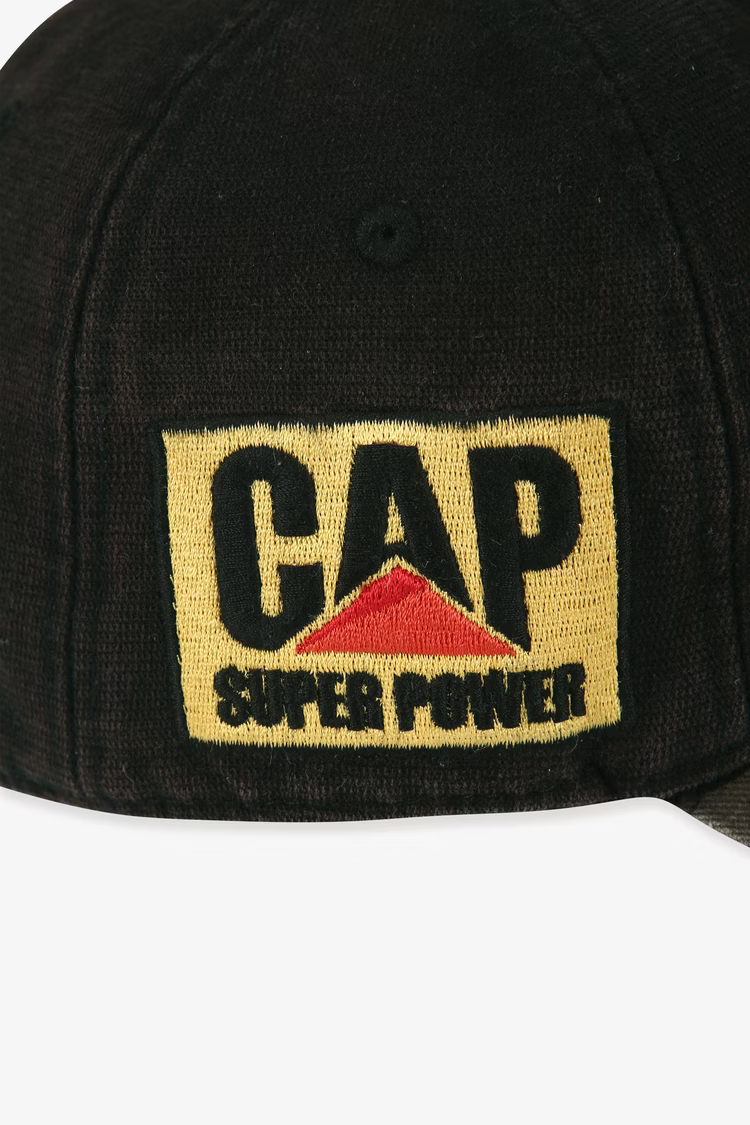 PROJECT G/R_DECONSTRUCTED CAP (Black)
