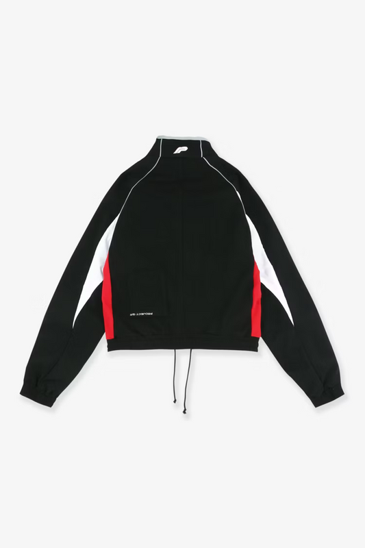 PROJECT G/R_RECONSTRUCTED HYBRID TRACK JACKET (Black)