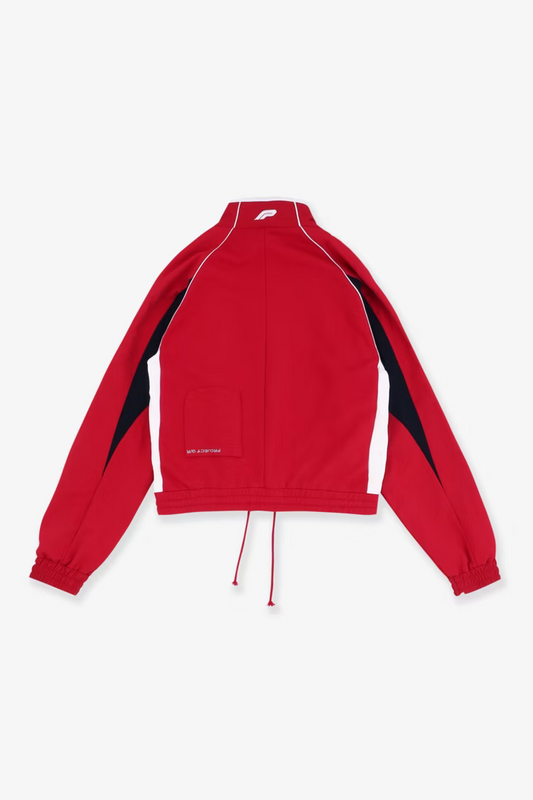 PROJECT G/R_RECONSTRUCTED HYBRID TRACK JACKET (Red)