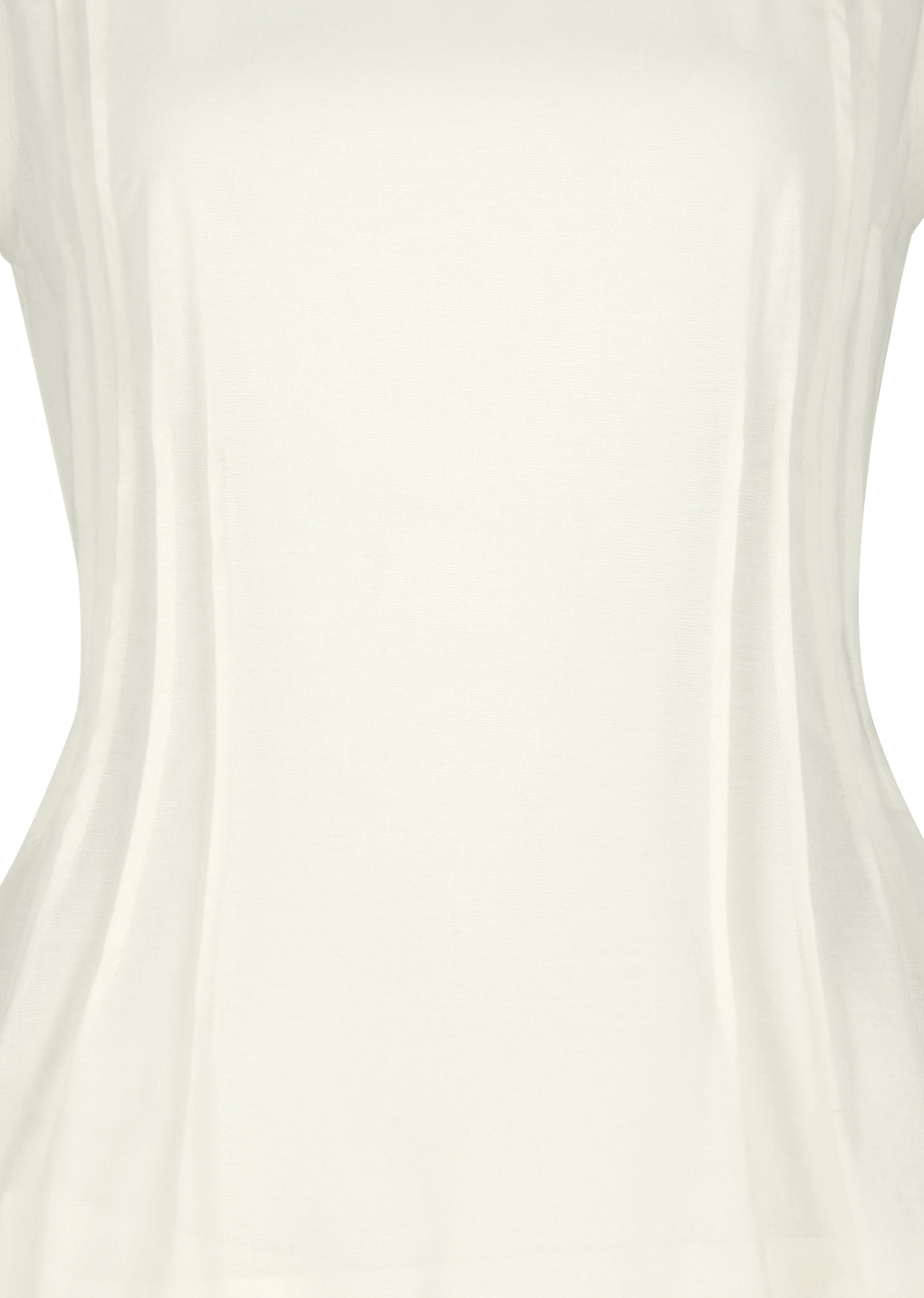AMOMENTO_PINTUCK DRESS (Ivory)