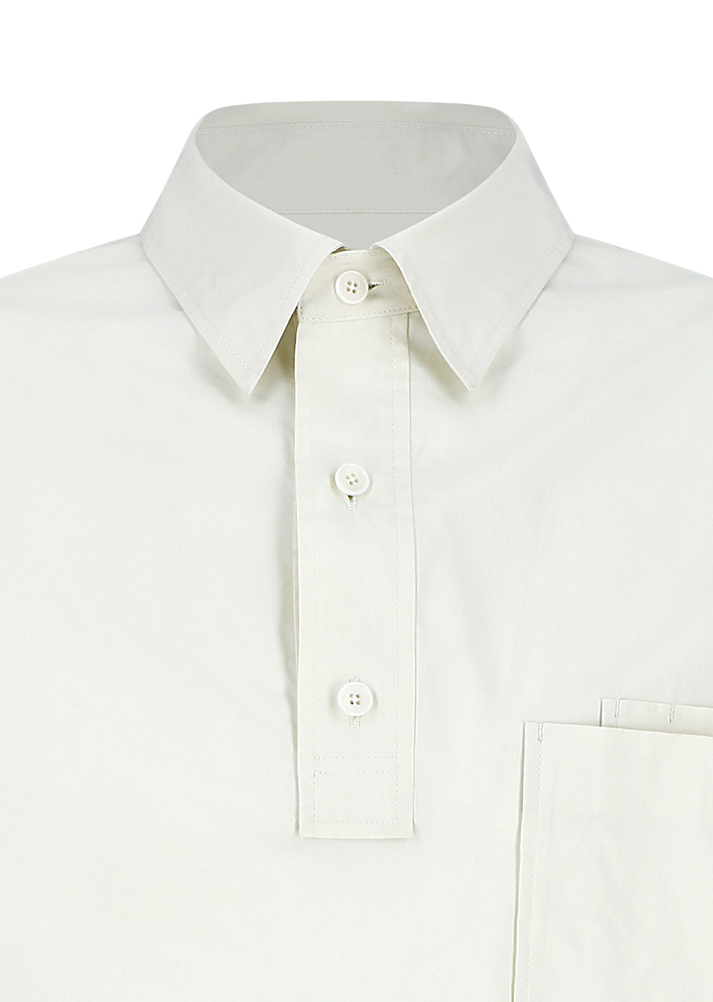 AMOMENTO_POCKET PULLOVER (Ivory)