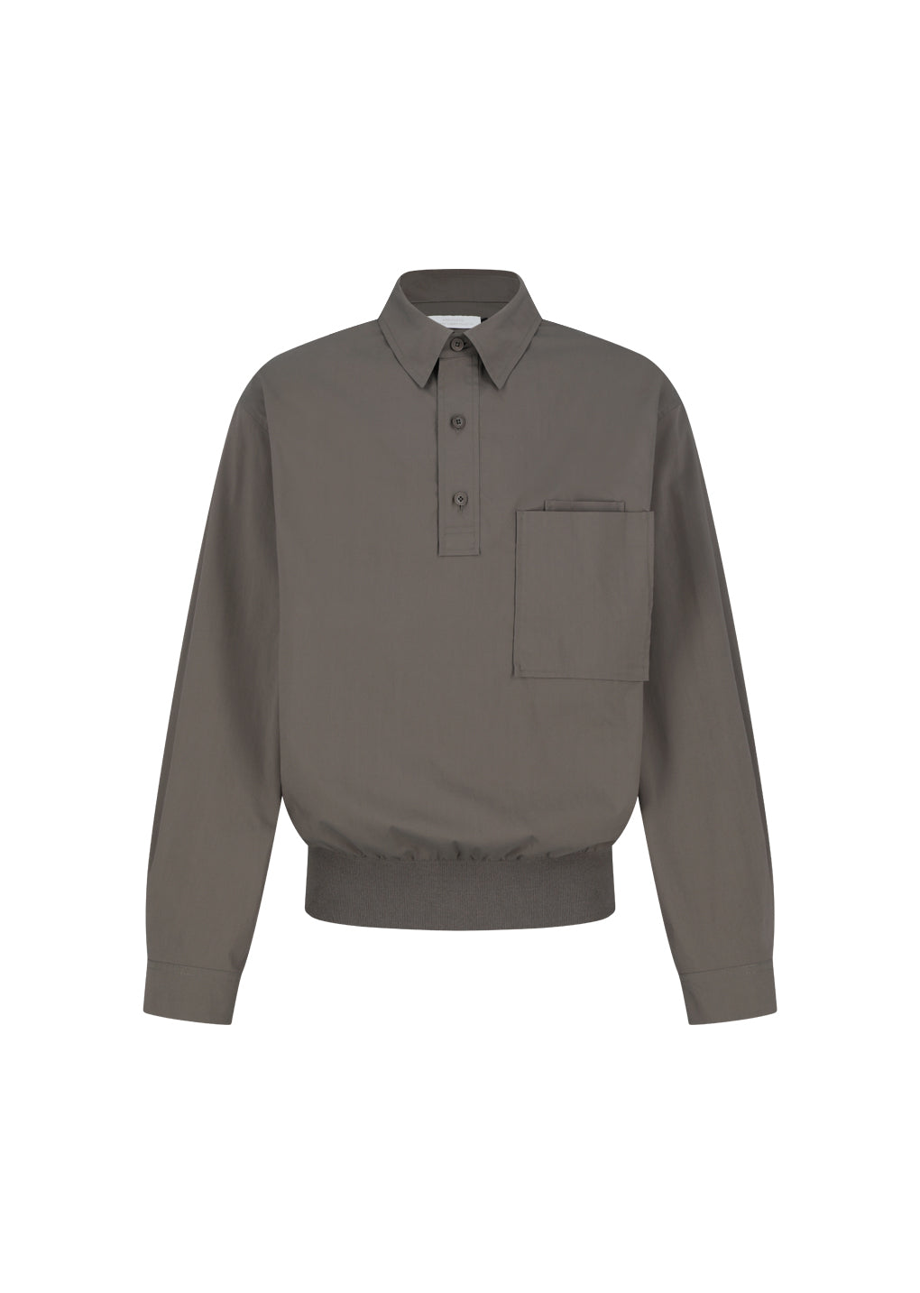 AMOMENTO_POCKET PULLOVER (Khaki)