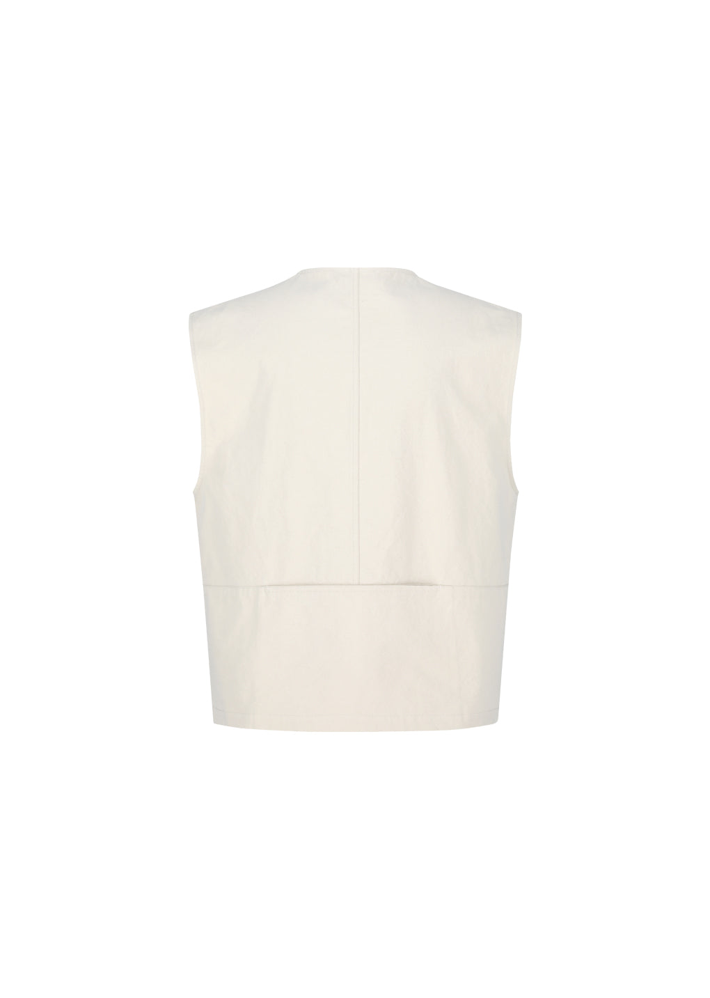 AMOMENTO_POCKET VEST (Beige)