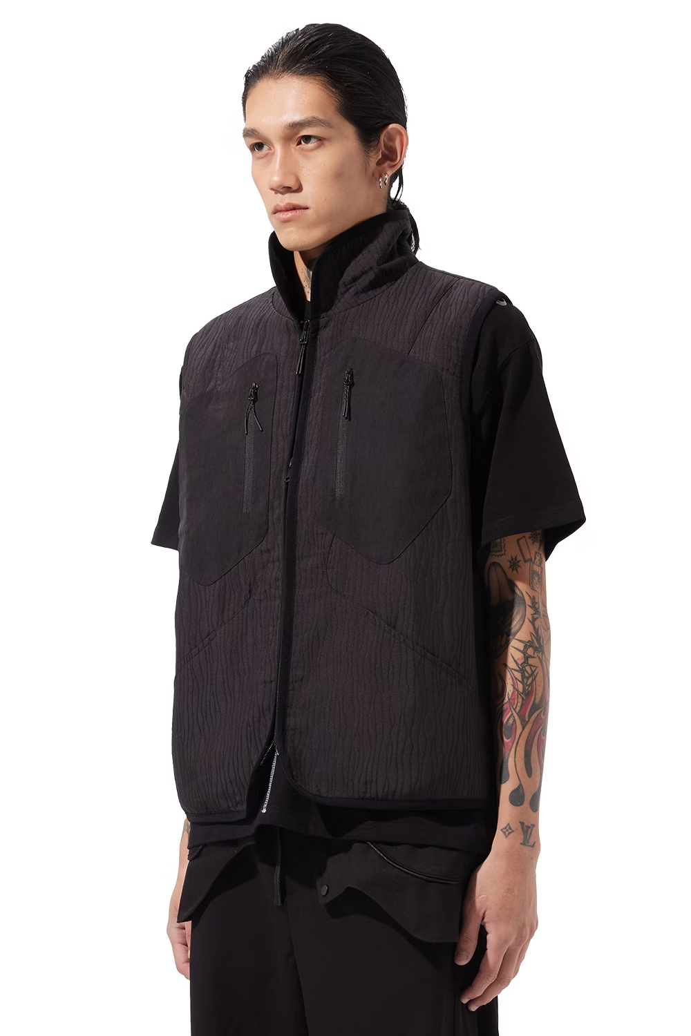 NOUVEAU PROJECT_PRIMALOFT MANTLE VEST (Black)
