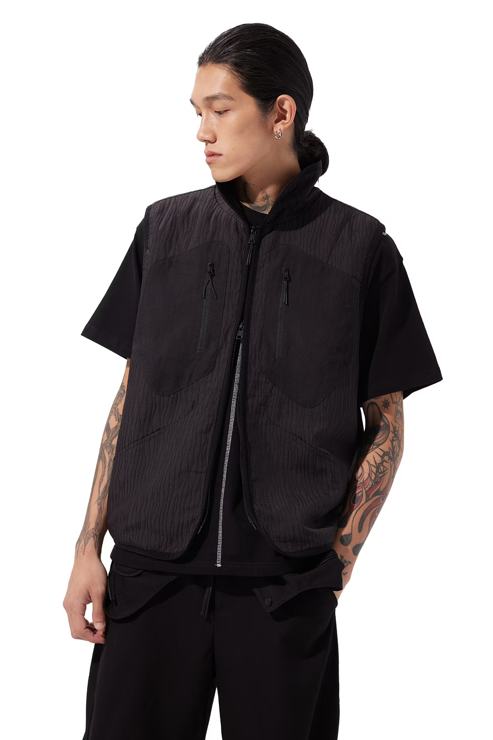 NOUVEAU PROJECT_PRIMALOFT MANTLE VEST (Black)