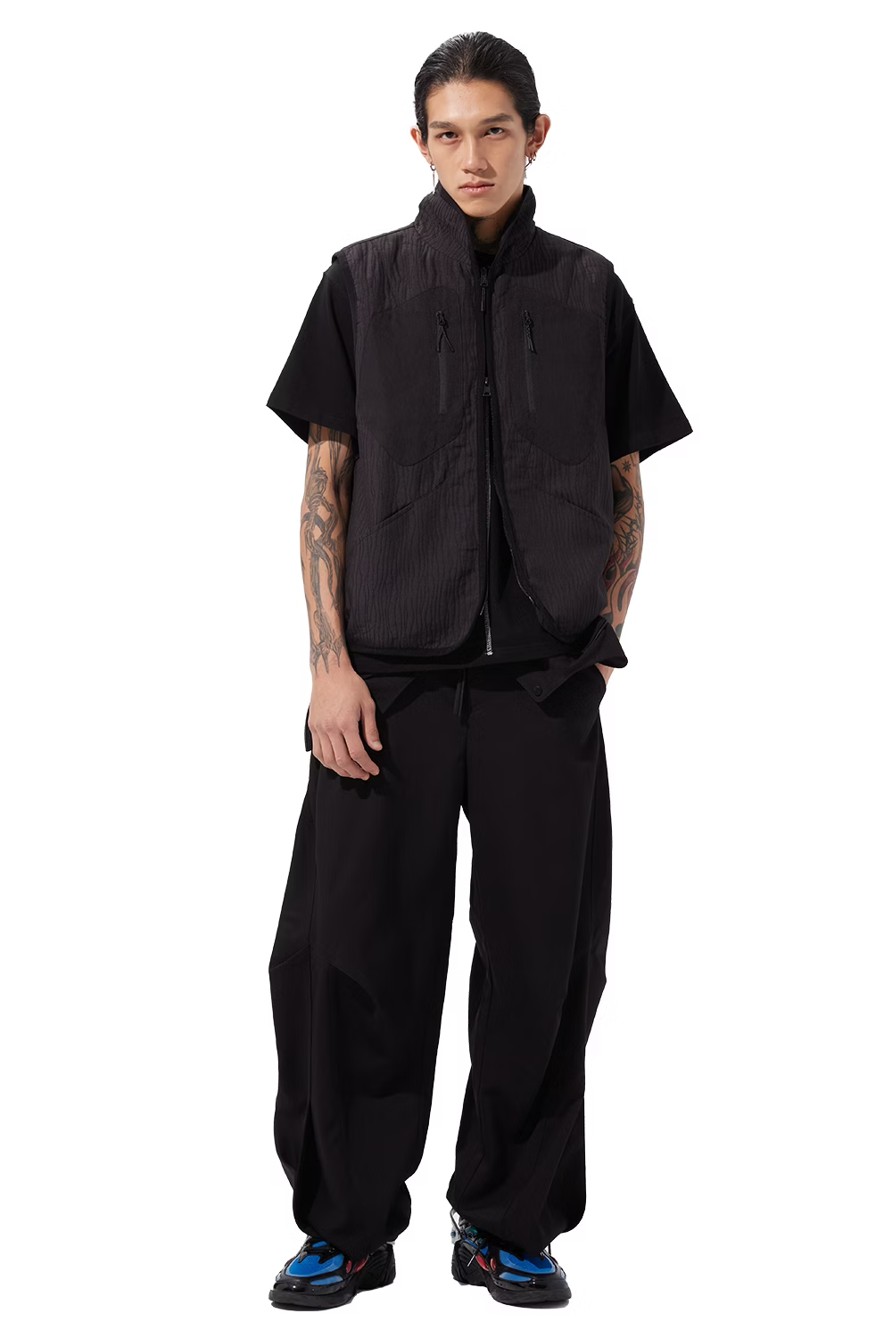 NOUVEAU PROJECT_PRIMALOFT MANTLE VEST (Black)