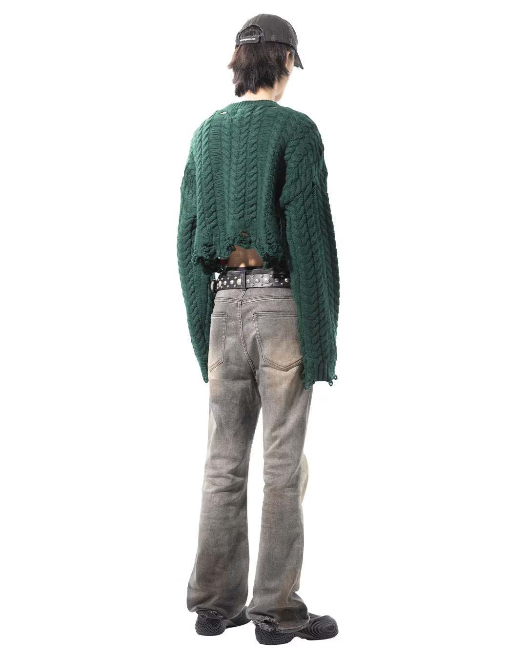 SONGAADON_Bottle cap sweater (Green)