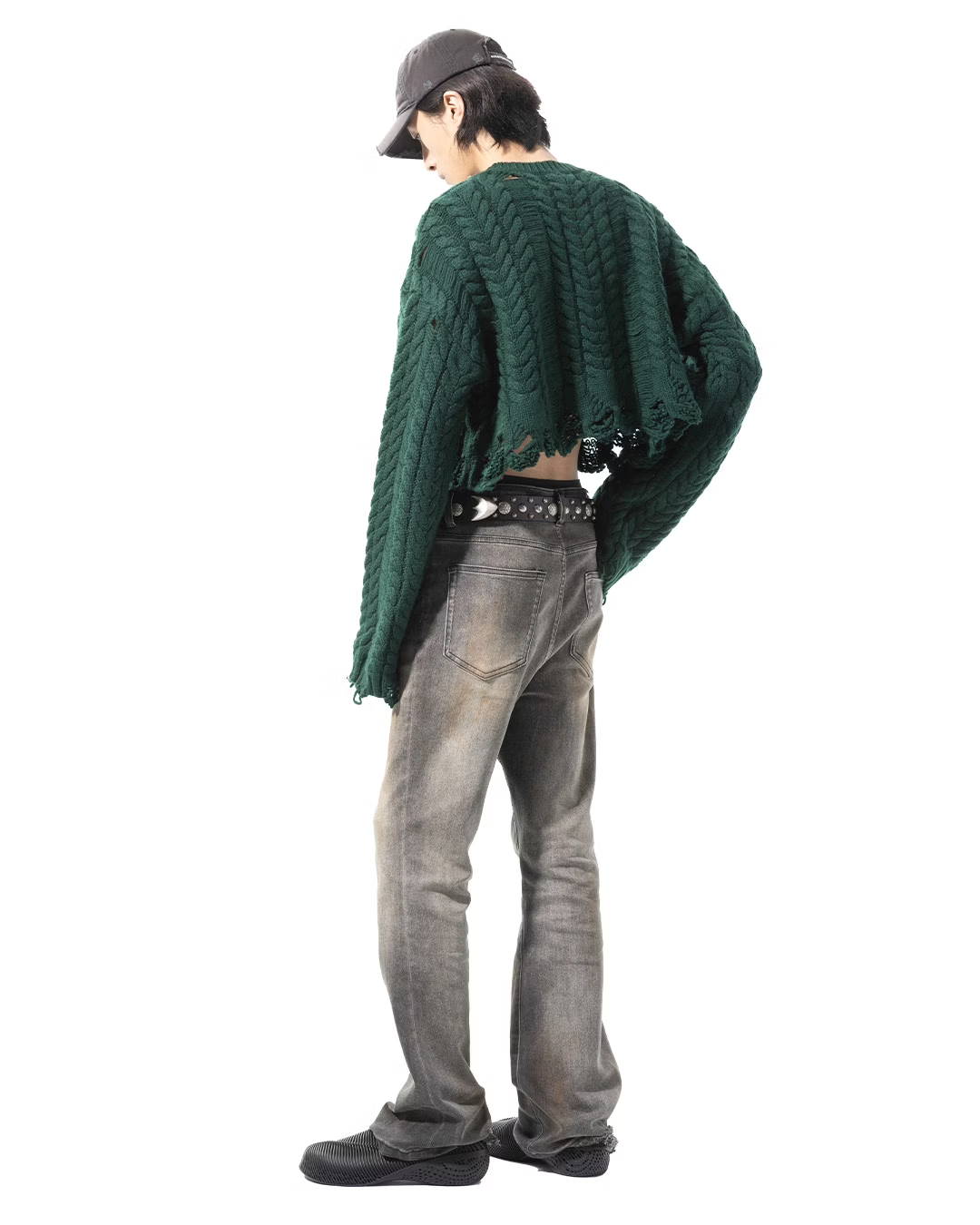 SONGAADON_Bottle cap sweater (Green)