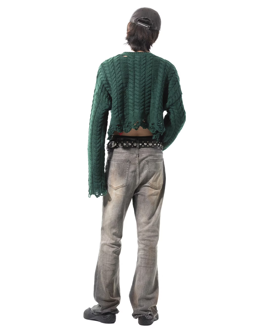SONGAADON_Bottle cap sweater (Green)