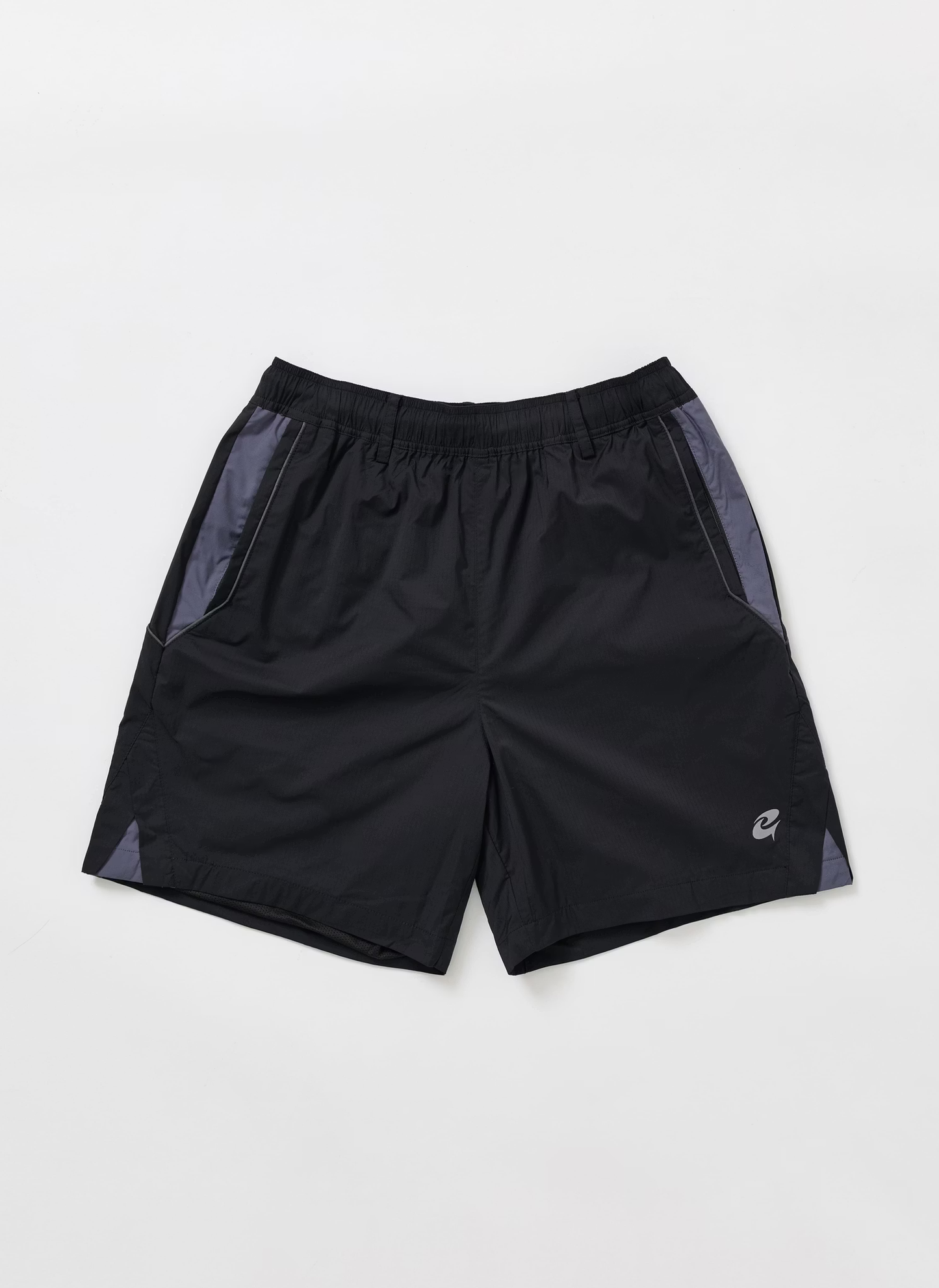 EQUALNEAR_C&G Logo Sport Shorts (Black)
