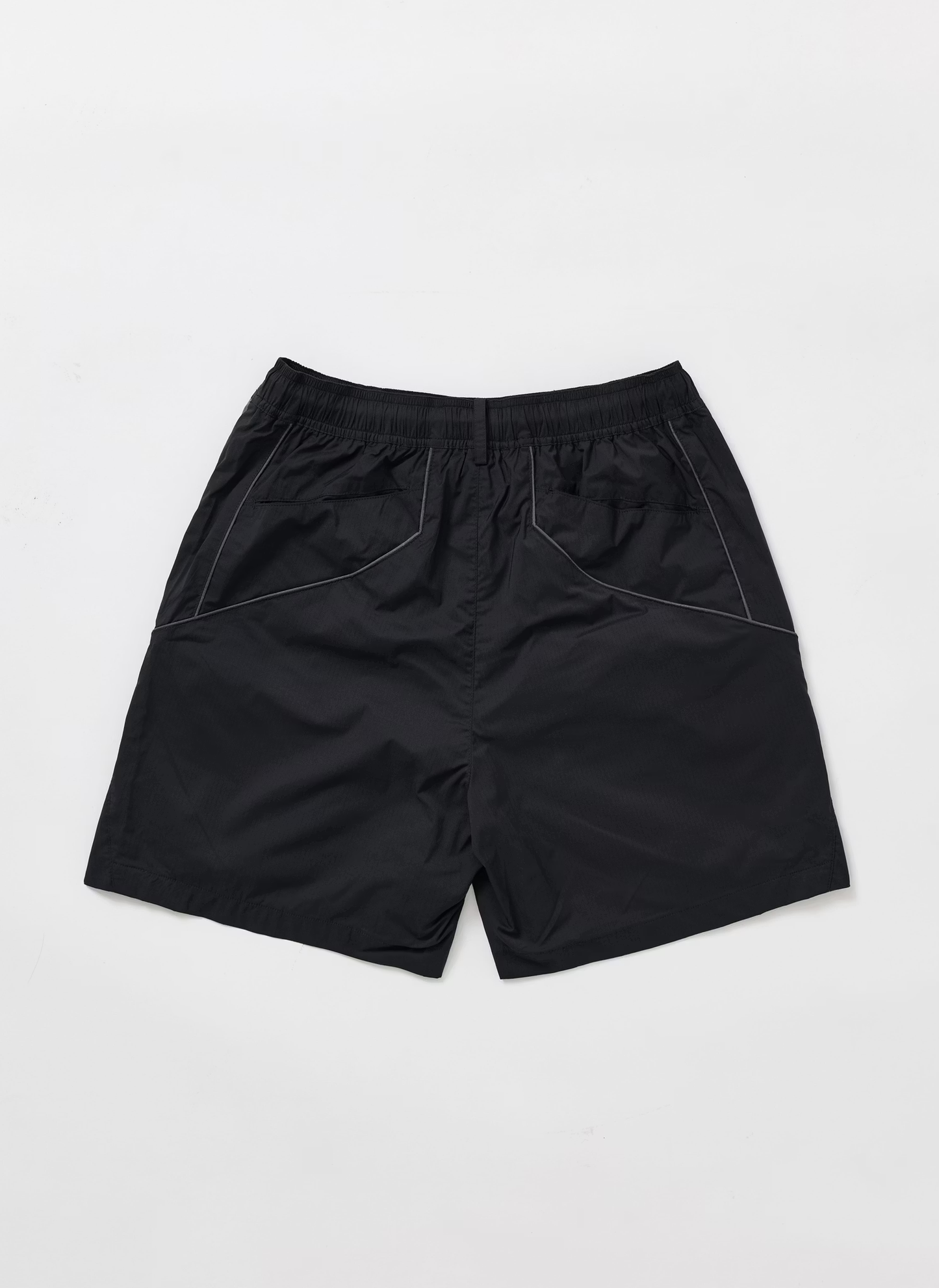 EQUALNEAR_C&G Logo Sport Shorts (Black)