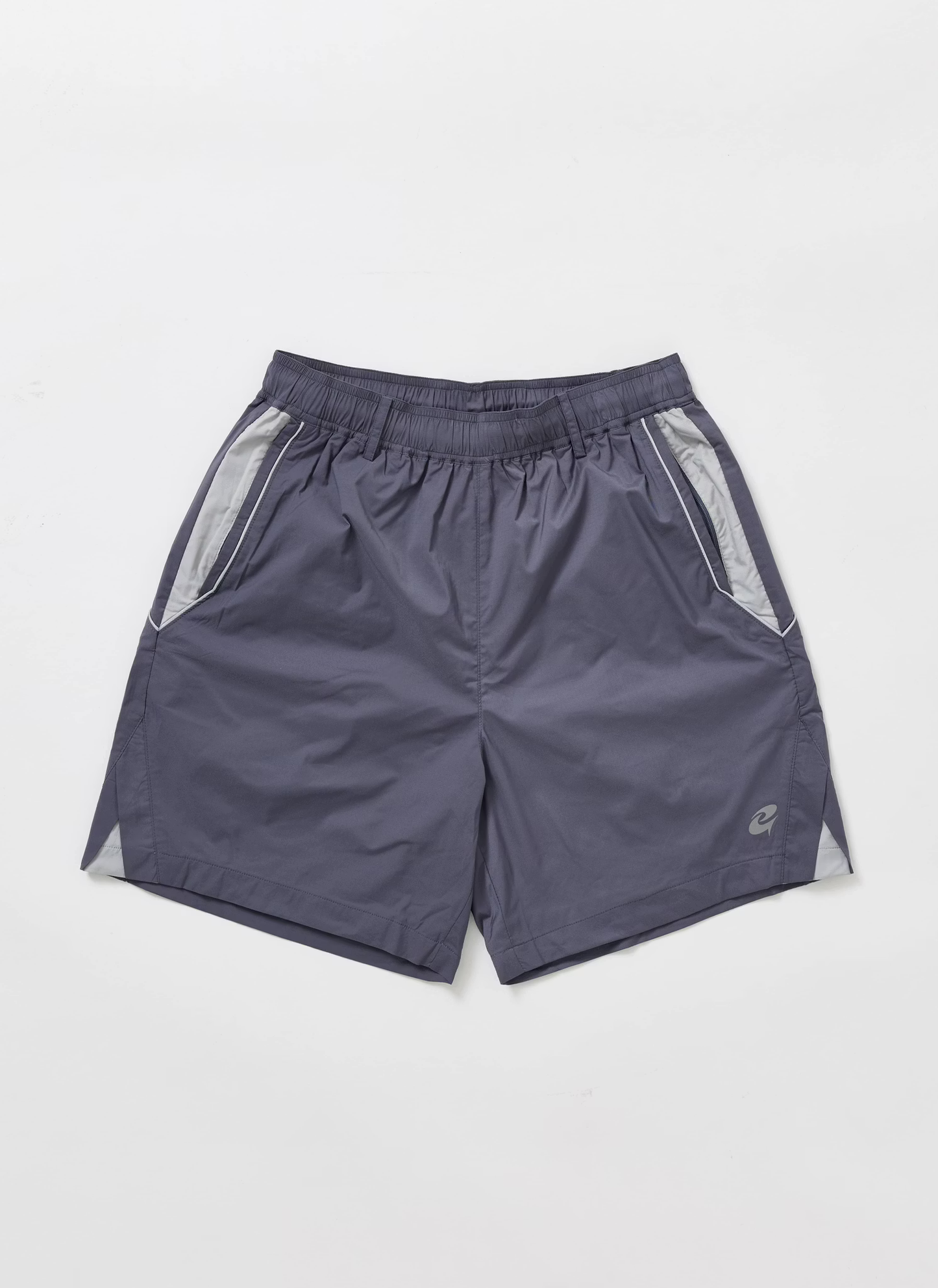 EQUALNEAR_C&G Logo Sport Shorts (Gray)