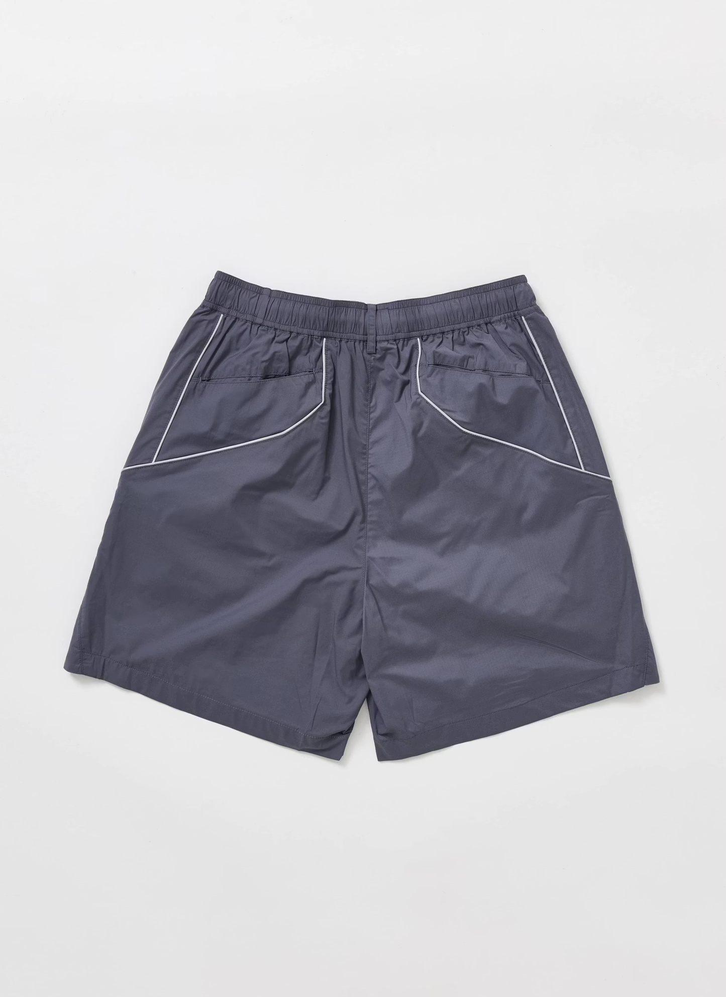 EQUALNEAR_C&G Logo Sport Shorts (Gray)