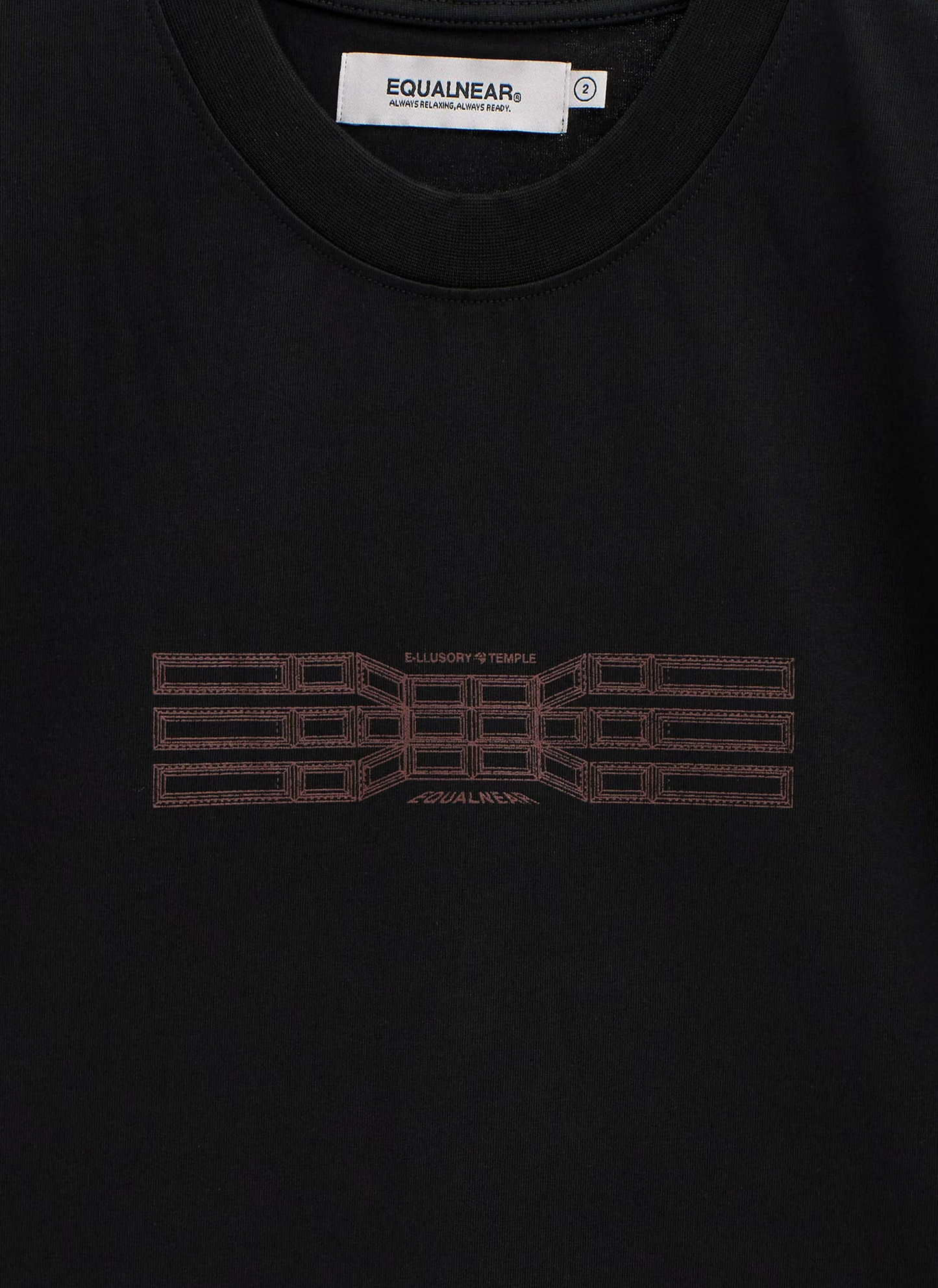 EQUALNEAR_E Dimension Tee (Black)