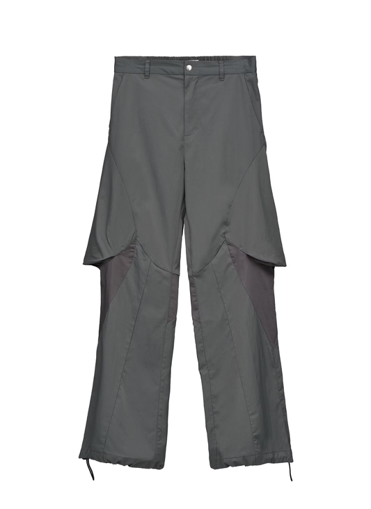 EQUALNEAR_Scarab Pants (Gray Green)