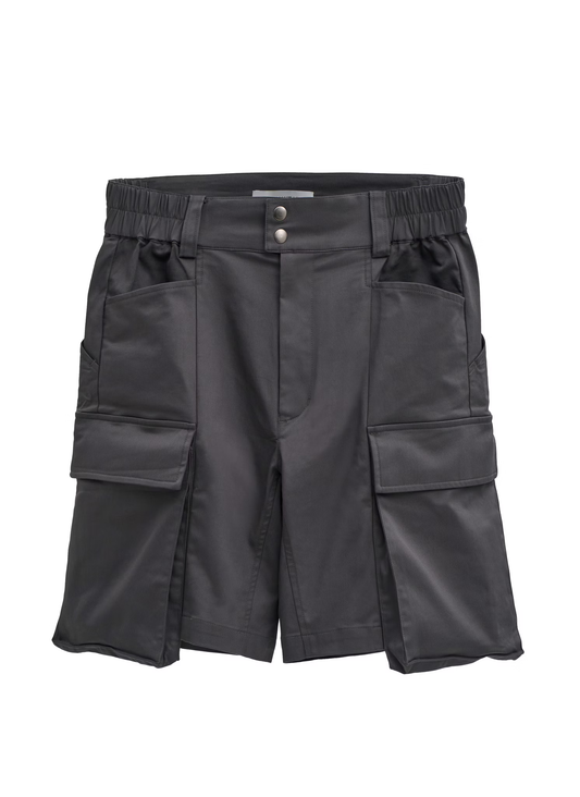EQUALNEAR_Temple Run Cargo Shorts (Gray)