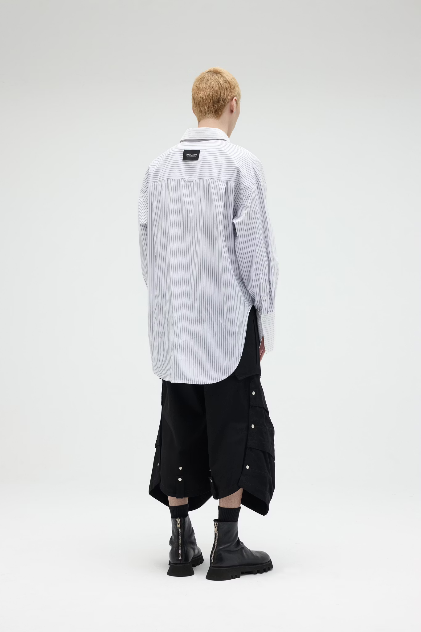 EQUALNEAR_The Sword LS Shirt (White)