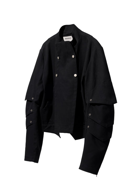 EQUALNEAR_Armor Fencing Jacket (Black)
