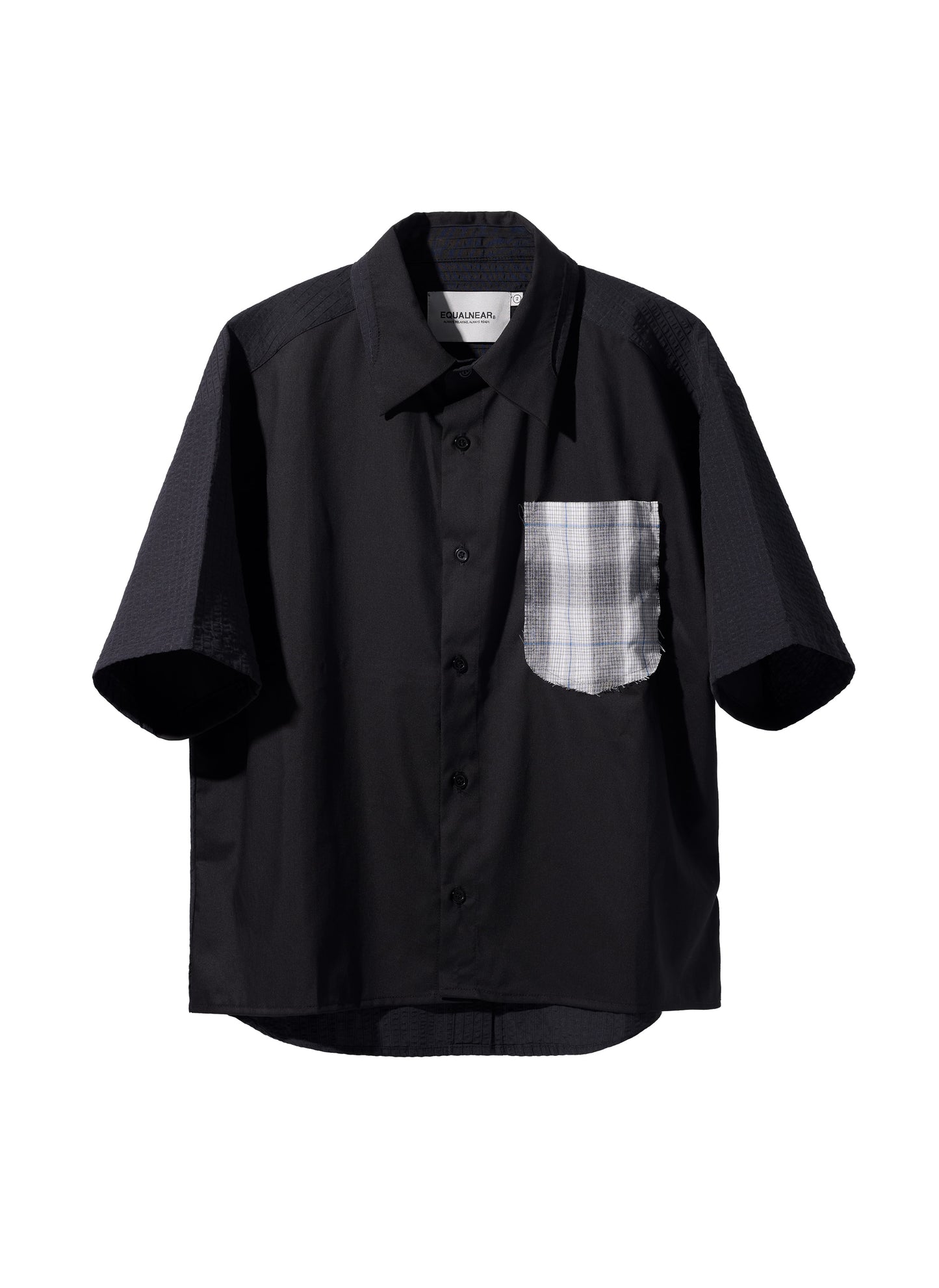 EQUALNEAR_The Shield SS Shirt (Black)