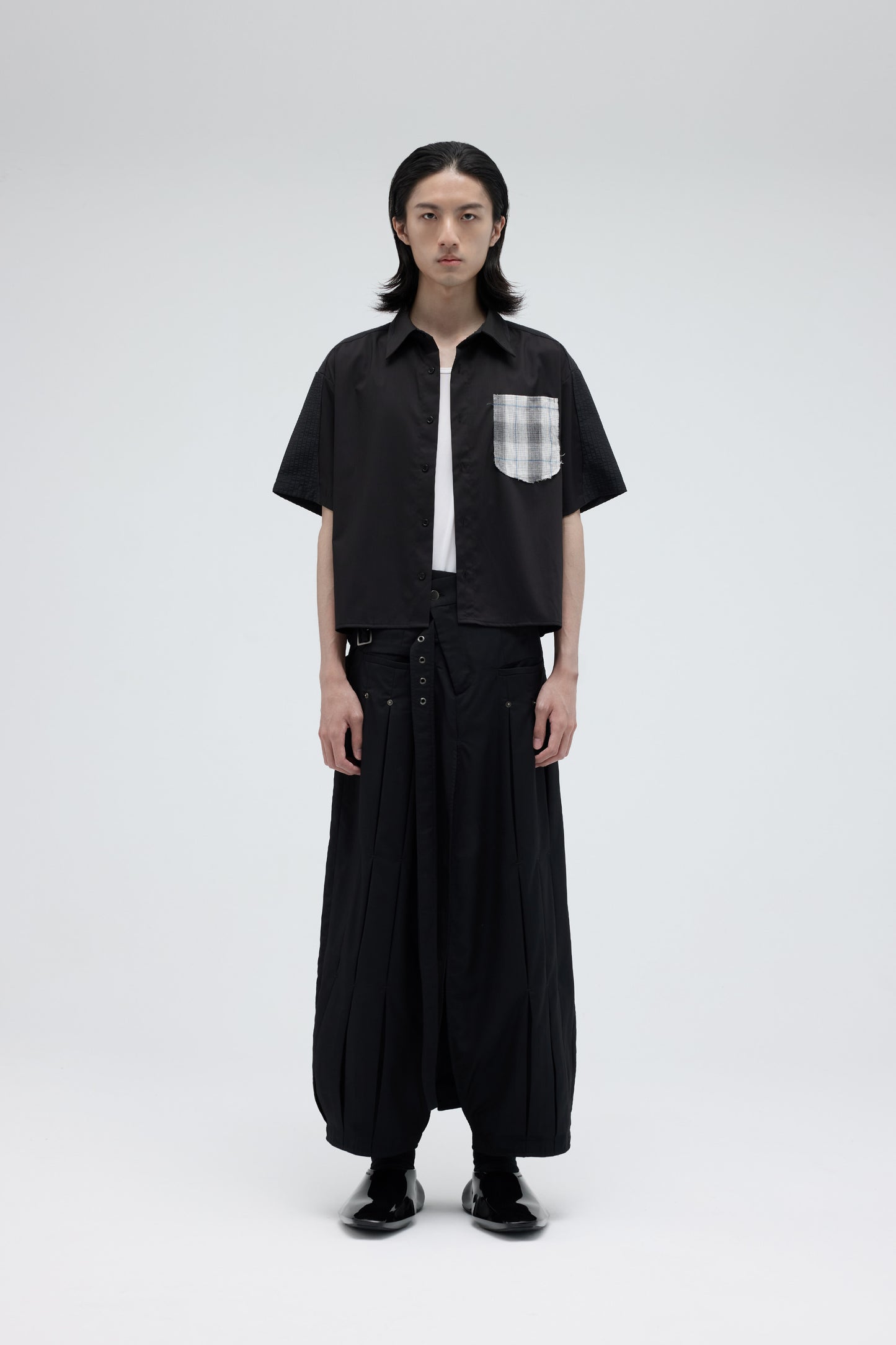 EQUALNEAR_The Shield SS Shirt (Black)