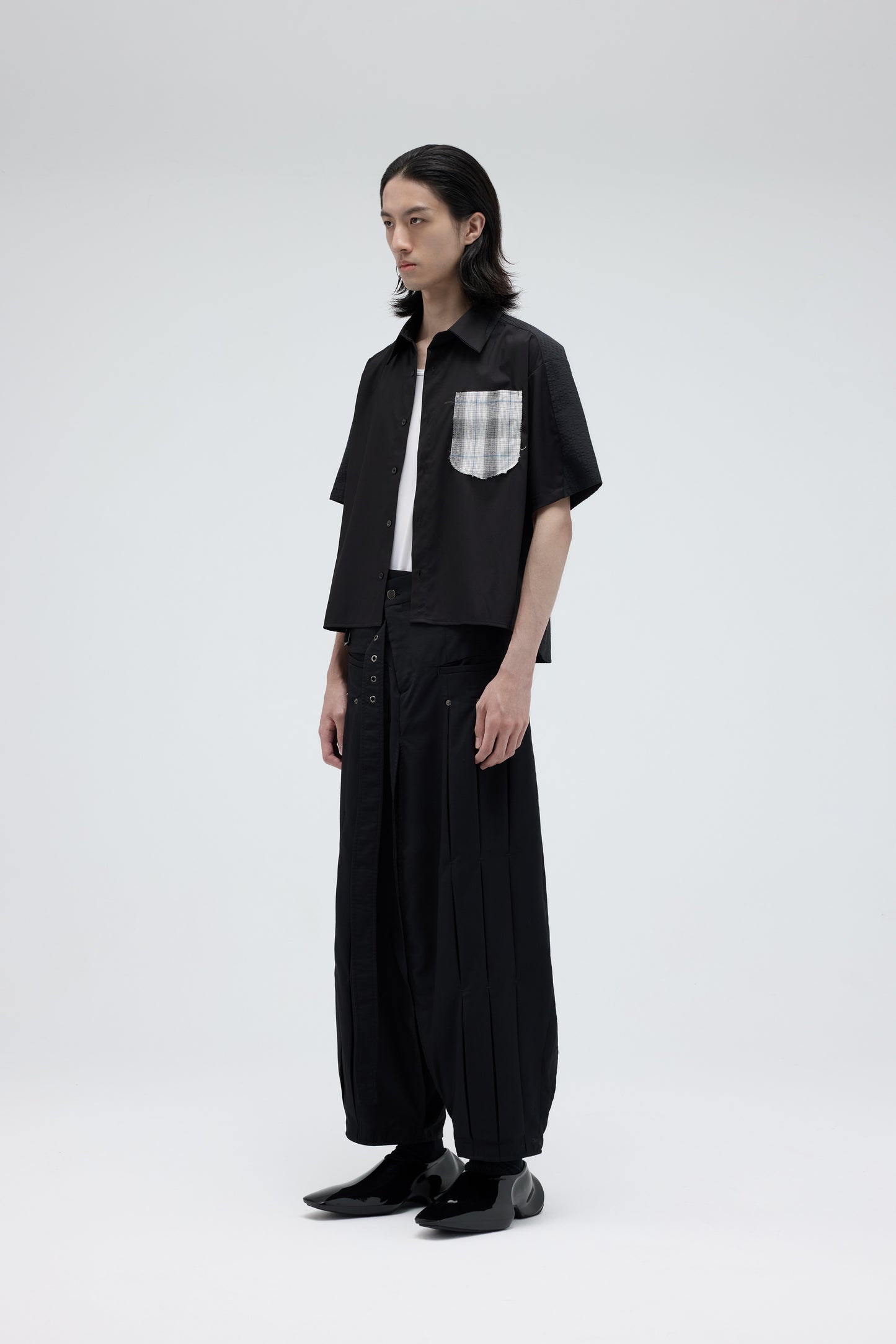 EQUALNEAR_The Shield SS Shirt (Black)