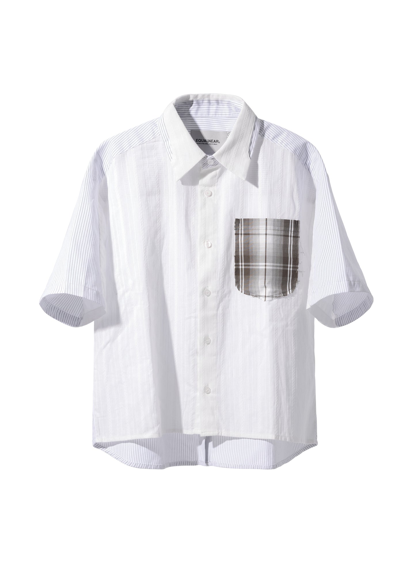 EQUALNEAR_The Shield SS Shirt (White)