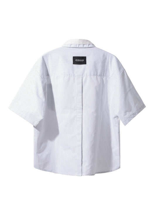 EQUALNEAR_The Shield SS Shirt (White)