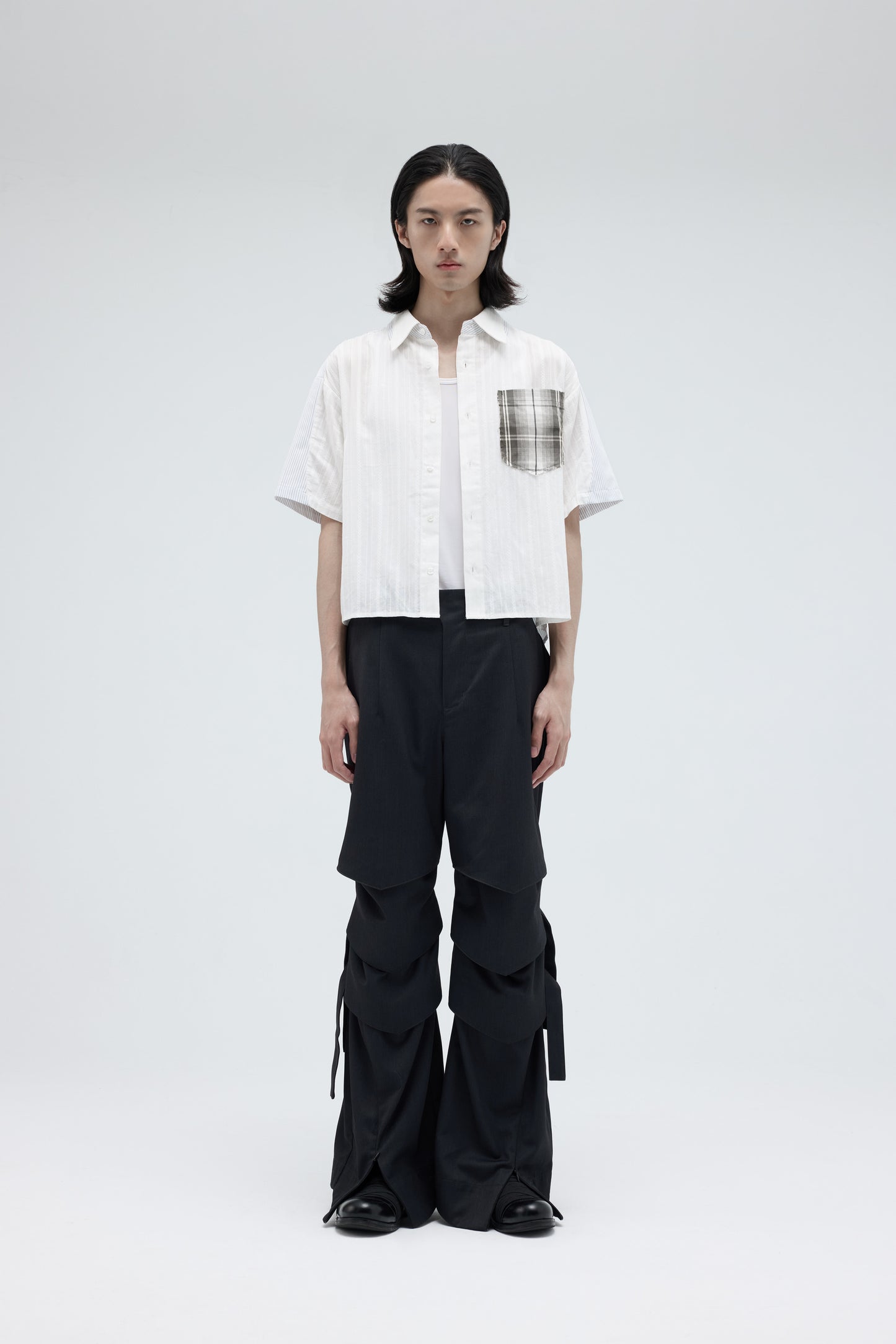 EQUALNEAR_The Shield SS Shirt (White)