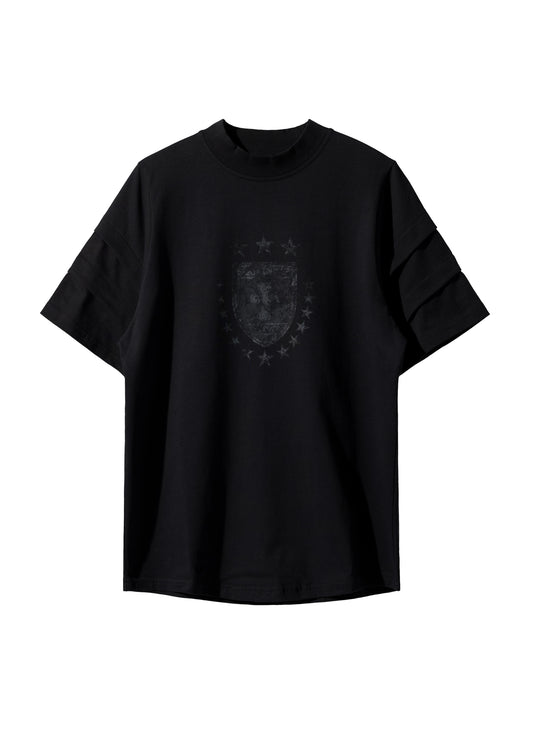 EQUALNEAR_Knight Tee (Black)