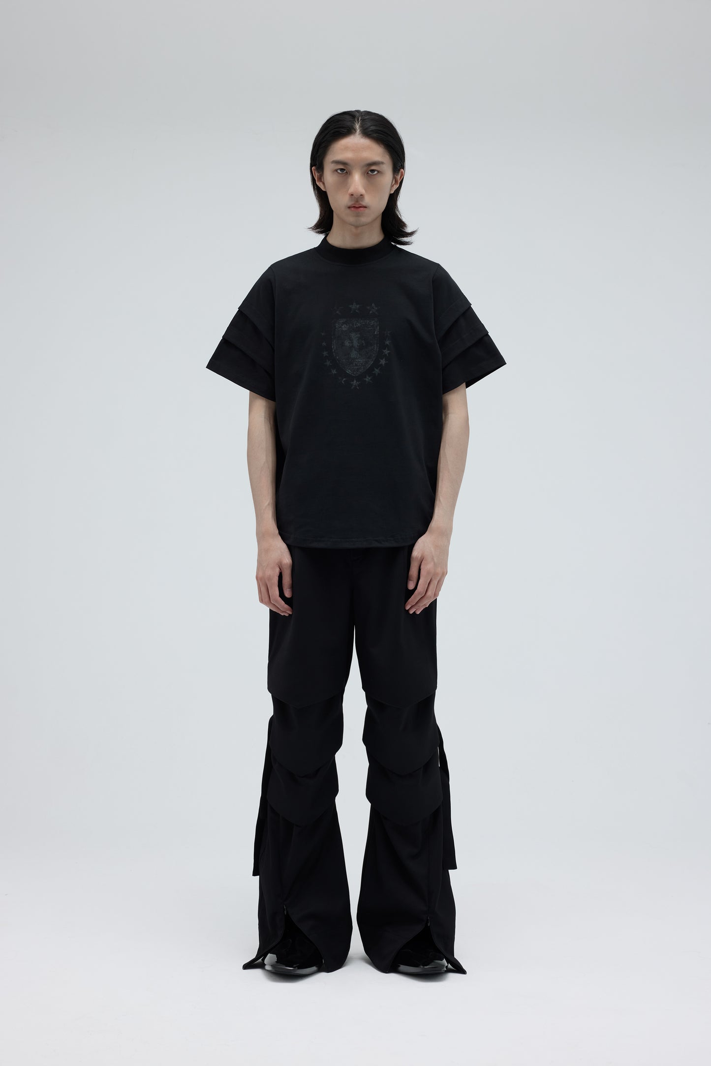 EQUALNEAR_Knight Tee (Black)