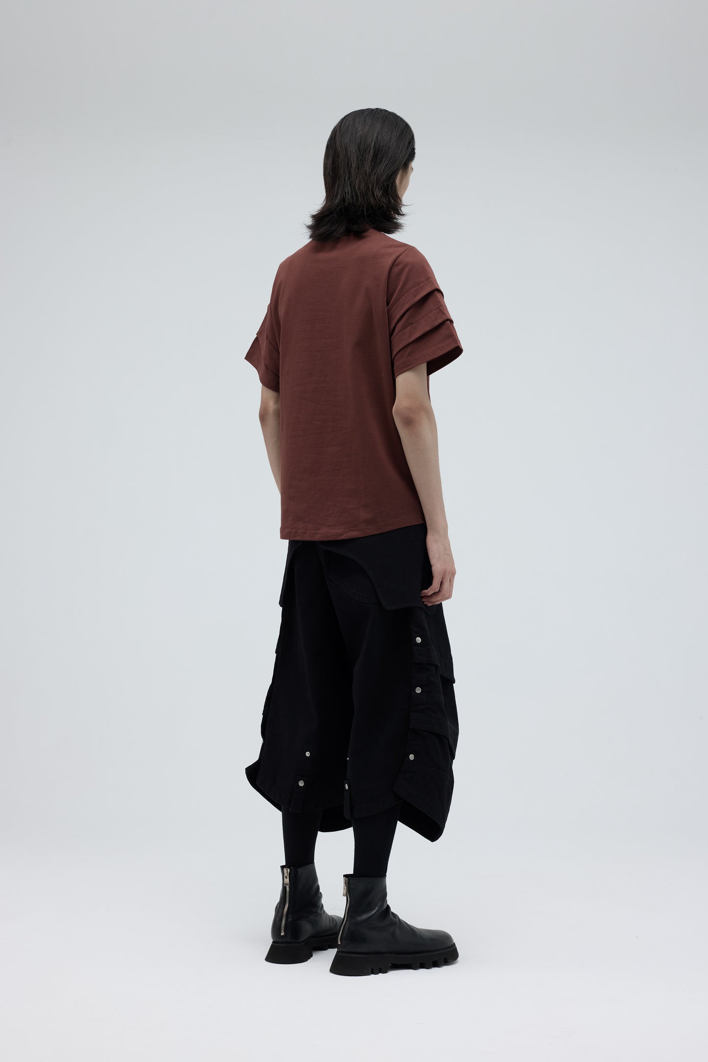EQUALNEAR_Knight Tee (Burgundy)