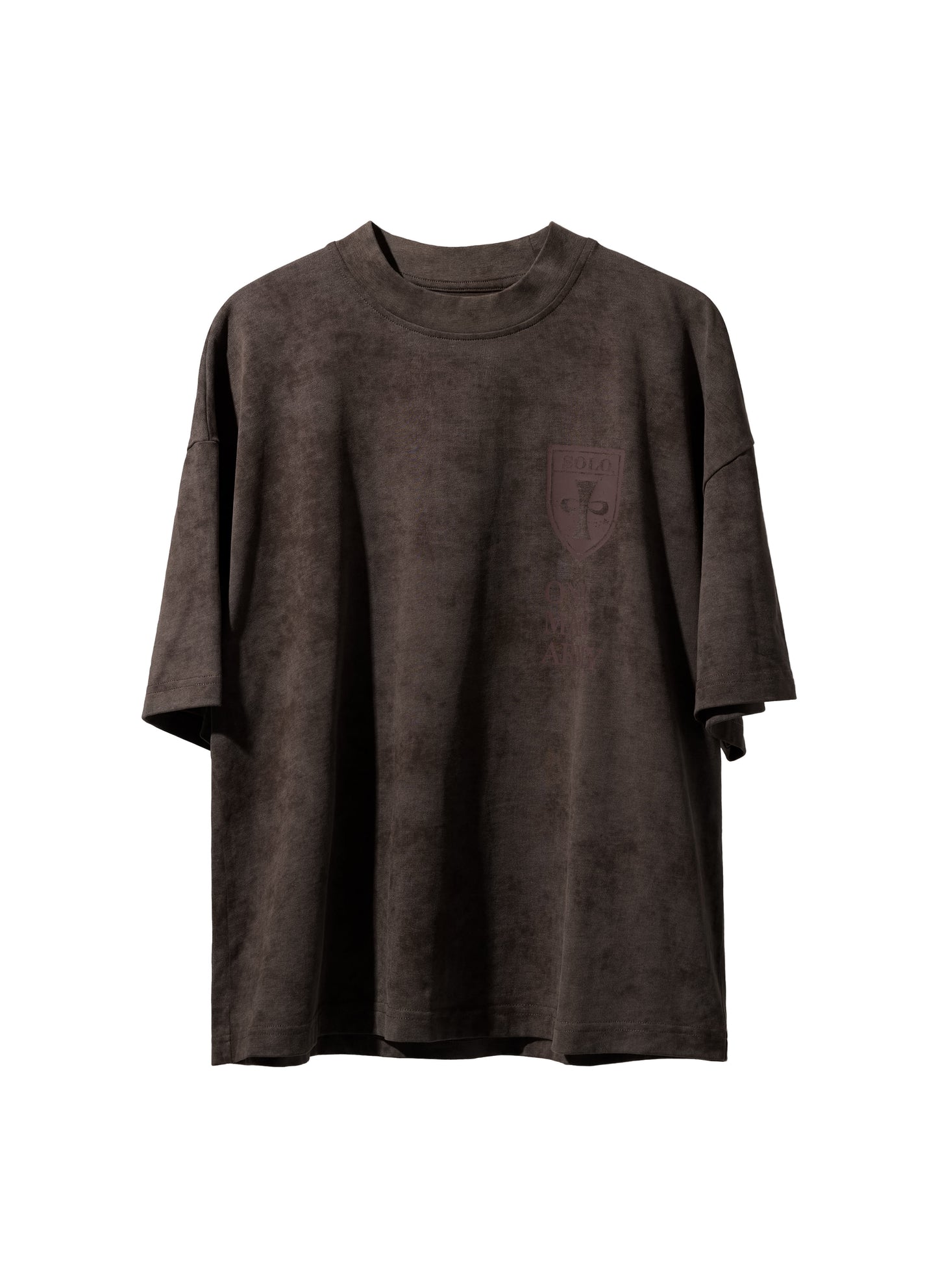 EQUALNEAR_Solo Tee-Boxy Fit (Brown)