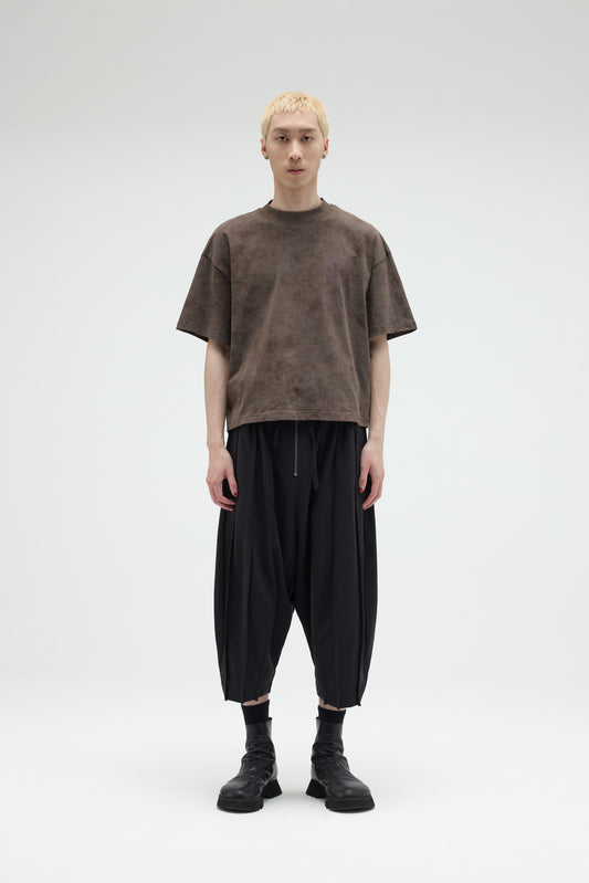 EQUALNEAR_Solo Tee-Boxy Fit (Brown)