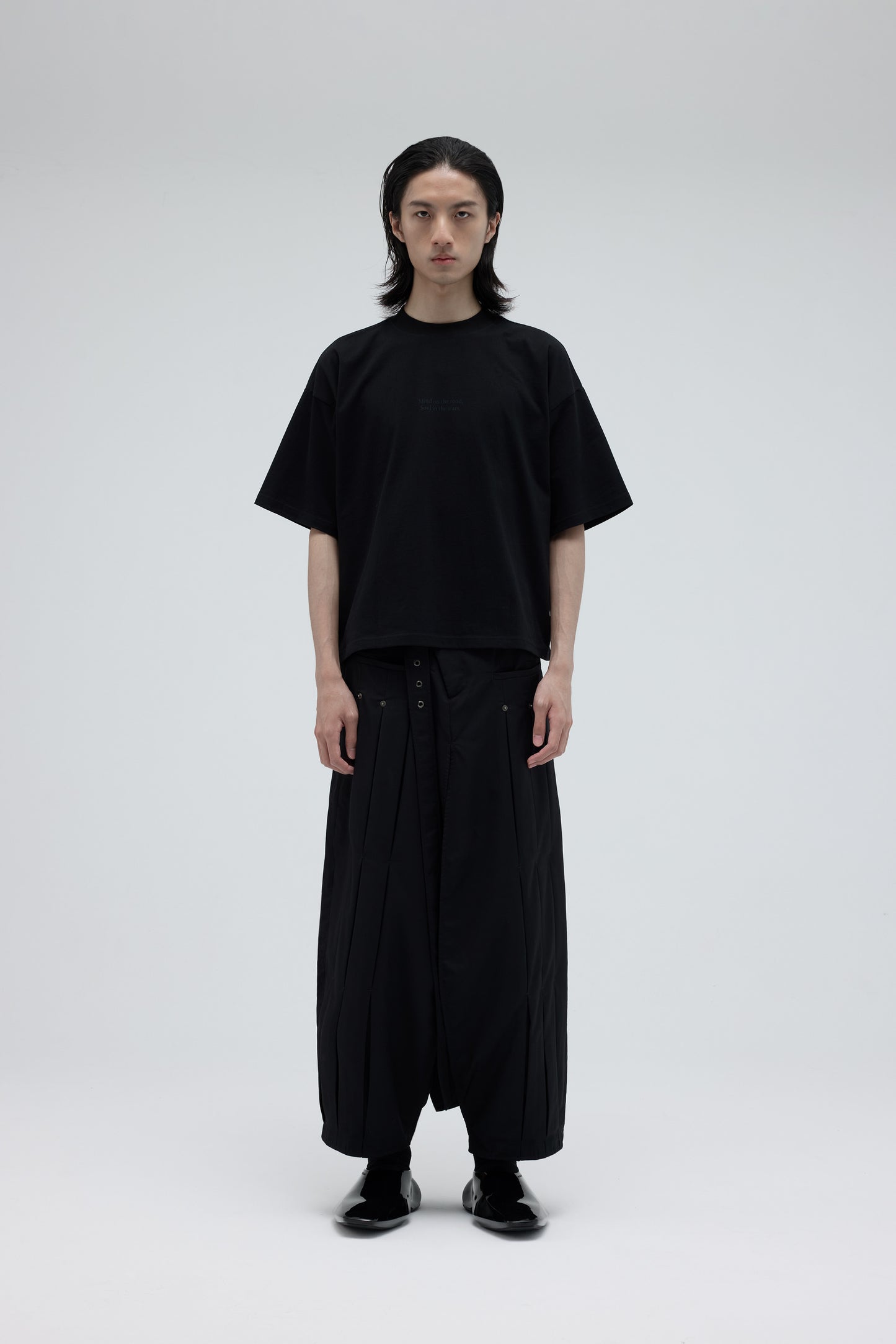 EQUALNEAR_Odyssey Tee-Boxy Fit (Black)