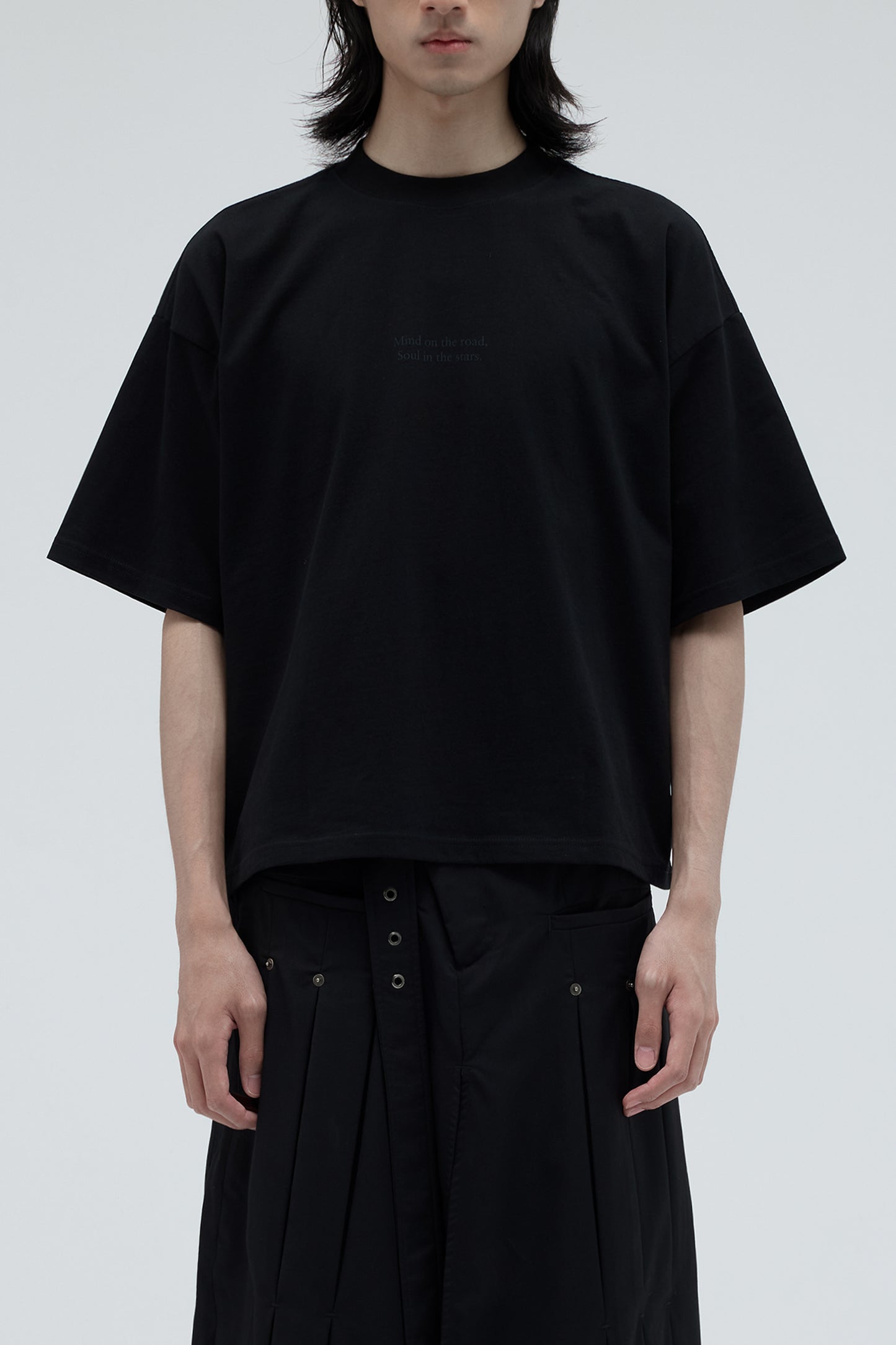 EQUALNEAR_Odyssey Tee-Boxy Fit (Black)