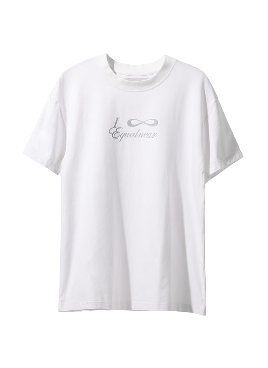 EQUALNEAR_EQ Souvenir Tee-Classic Fit (White)