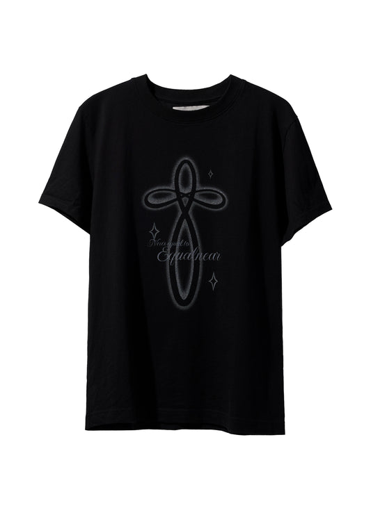 EQUALNEAR_Everglow Tee-Slim Fit (Black)