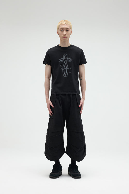 EQUALNEAR_Everglow Tee-Slim Fit (Black)