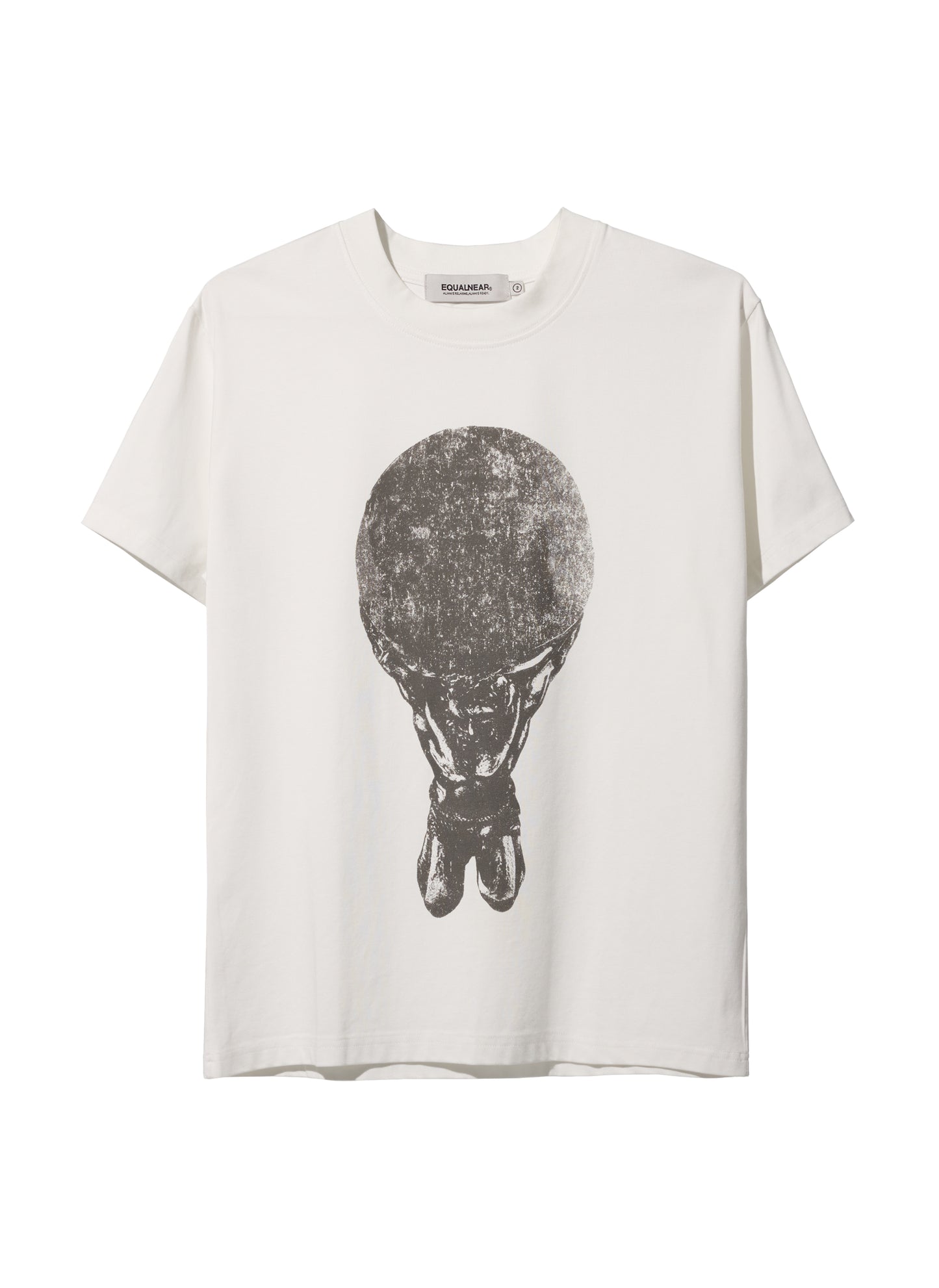 EQUALNEAR_Sisyphus Tee (White)