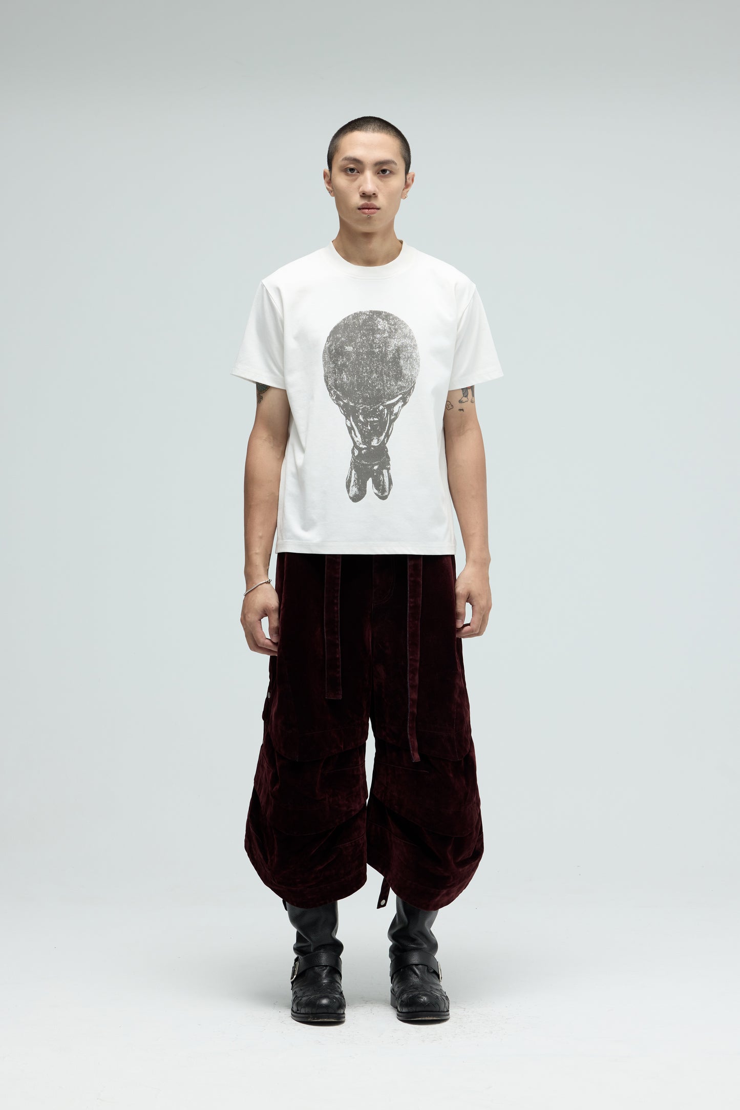 EQUALNEAR_Sisyphus Tee (White)