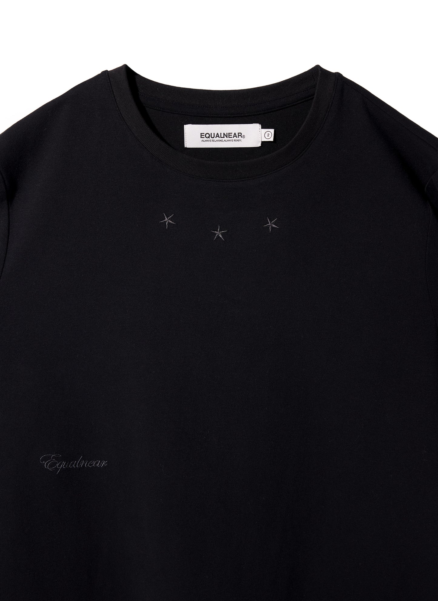 EQUALNEAR_Stars Tee (Black)