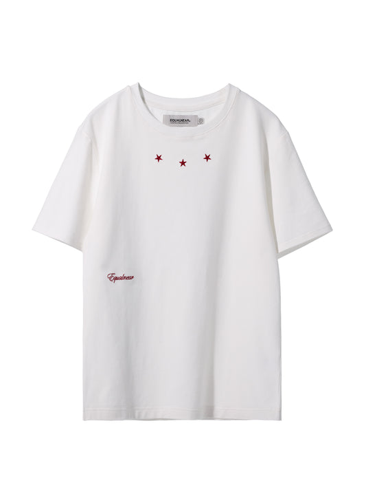 EQUALNEAR_Stars Tee (White)