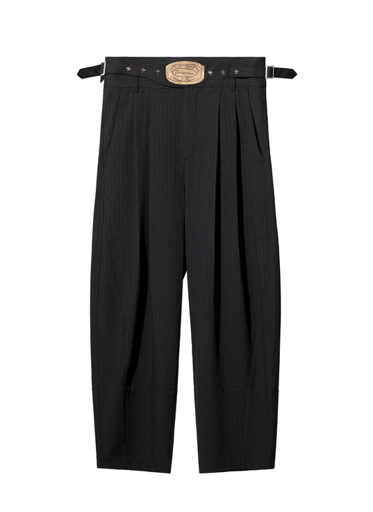 EQUALNEAR_Champion Wide Pants (Dark Gray)