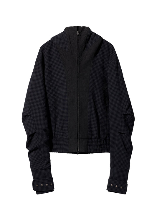 EQUALNEAR_Boxer Hoodie (Black)