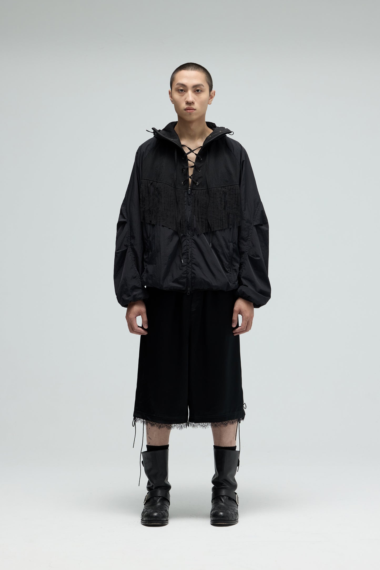 EQUALNEAR_Elvis Tech Jacket (Black)