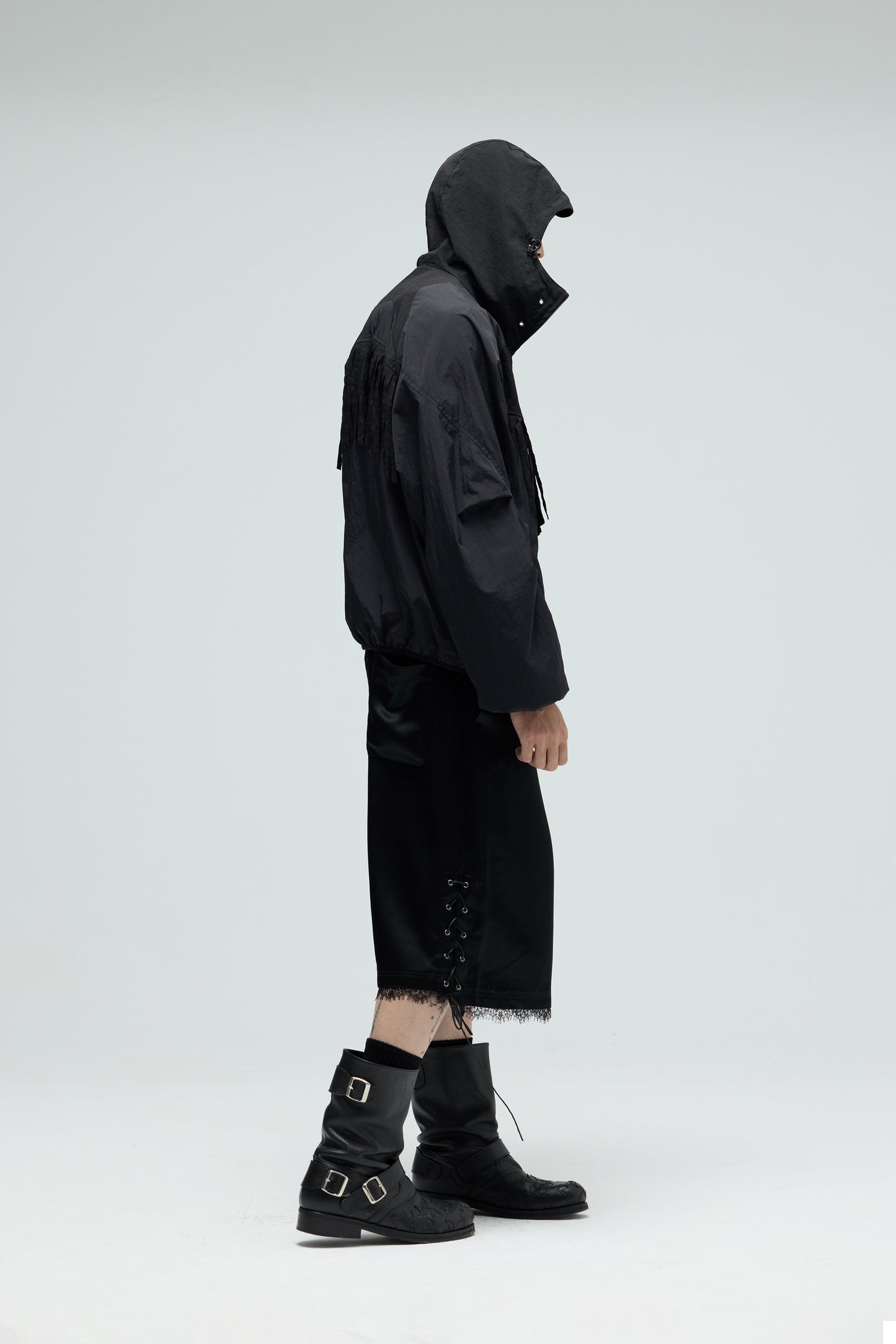 EQUALNEAR_Elvis Tech Jacket (Black)