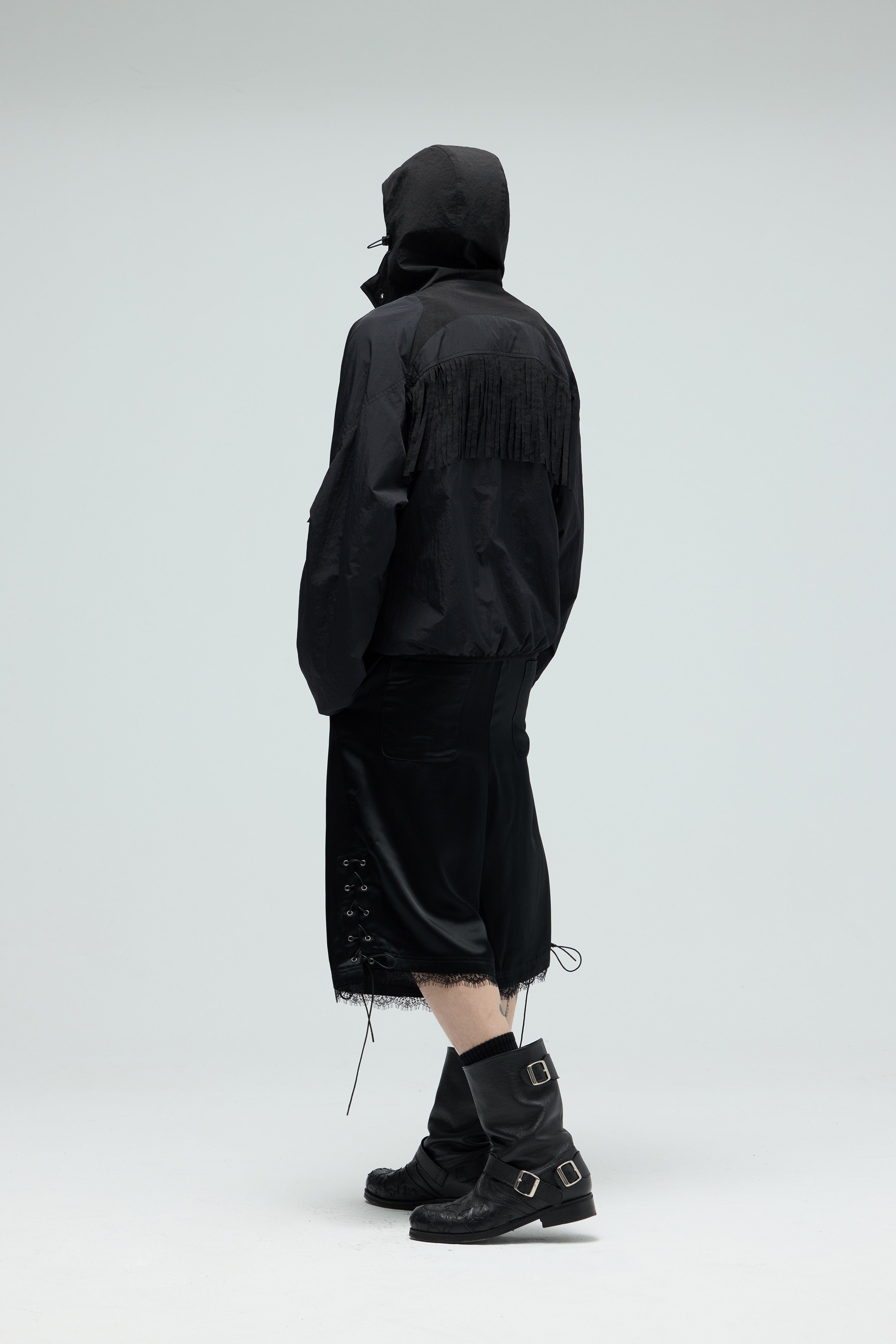 EQUALNEAR_Elvis Tech Jacket (Black) – TOBIRA STORE