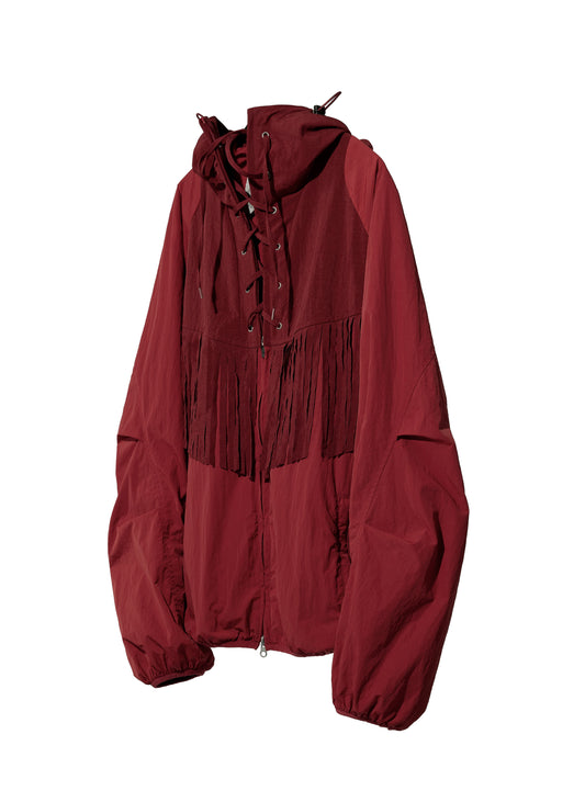 EQUALNEAR_Elvis Tech Jacket (Red)
